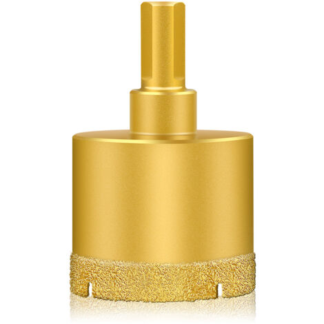 Foro Marmo Granito Diamante Drill Bit Vetro Hole Saw Per Piastrelle Vetro Ceramica Marmo DIY Foratutto 60 Mm Per Marmo E Granito