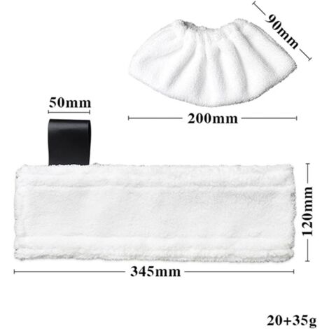 Steam Mop Cover SC1 SC2 SC3 SC4 SC5 Cleaning Cloth Pad Cover Replacement Parts Pack of 4