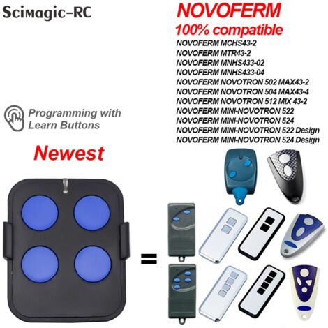 Remote control NOVOFERM NOVOTRON 504 MAX43-4 3PCS