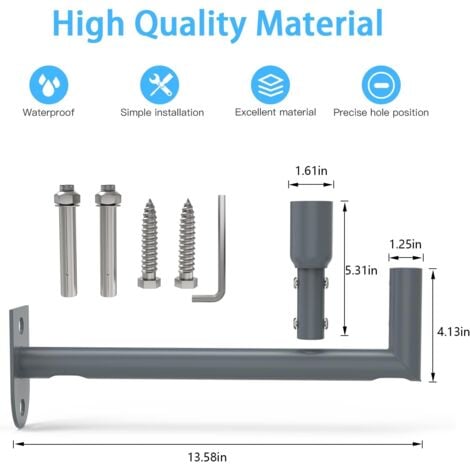 Mua Adjustable Starlink Mounting Kit, Aspotify Starlink Long Wall Mount
