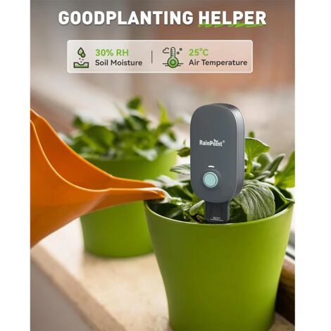 RAINPOINT Soil Moisture Meter, Two in One Soil Temperature and Moisture Tester