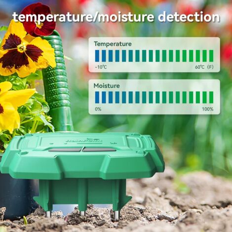 RAINPOINT WiFi Soil Moisture Sensor for 2.4GHz WiFi Watering Computer, Plant Sensor Accessory Plant Sensors, App Control