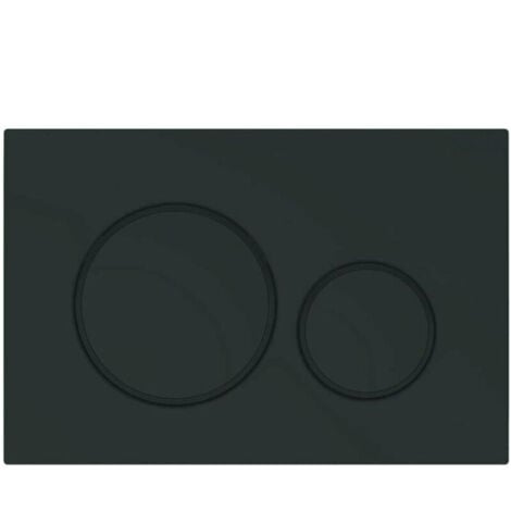 Suitable for GEBERIT DUOFIX Sigma 20 toilet control panel - Matt Black (115.882.16.1)
