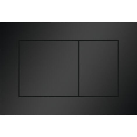 For Tece TECEnow dual-touch control panel, black (9.240.403)