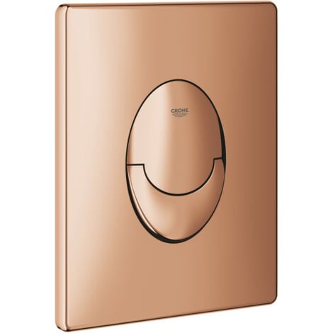 Compatible with grohe flush panel water tank push plate brushed rose gold 38505DA0