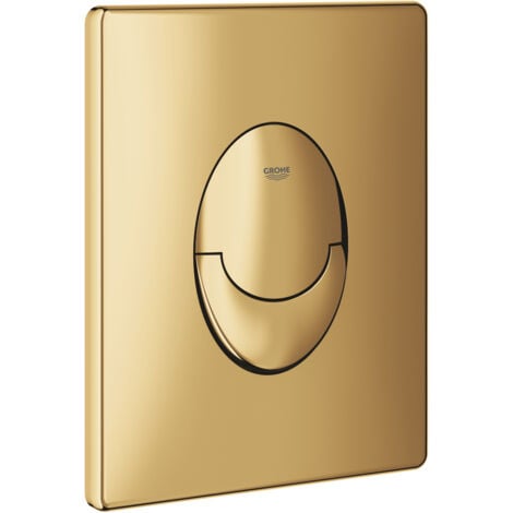 Compatible with grohe flush panel water tank push plate bright gold 38505GL0
