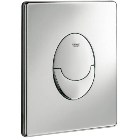 Compatible with Grohe flush panel water tank push plate silver plated 38505000