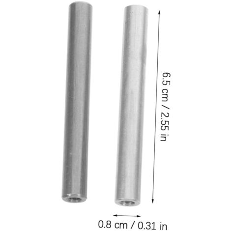 Liquid Testing Container Rod 20 Pieces Iron and Aluminum Rods for Electrolyzer Water Heater Anode ...
