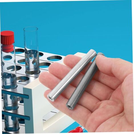 Liquid Testing Container Rod 20 Pieces Iron and Aluminum Rods for Electrolyzer Water Heater Anode ...