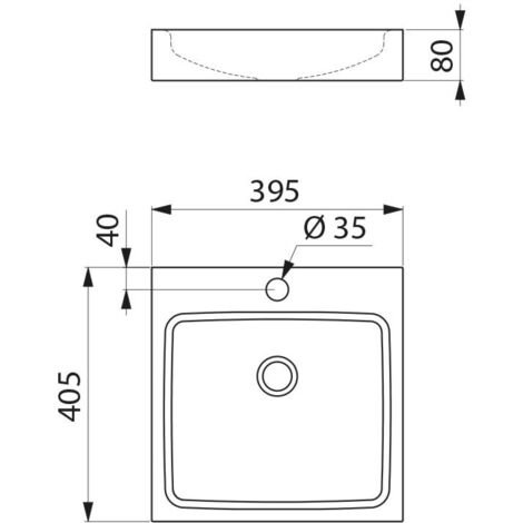 Edelstahl Spülwanne 30cm - Praktische Küchenwanne Für Gemüse & Geschirr