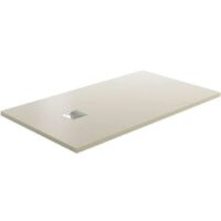 ARDESIA - DUSCHWANNE AUS MINERALHARZ - Duschwand - Beige - 200X70CM