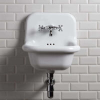 TRUE COLORS - LAVABO RETRO - Lavabi - Bianco - 42x42x46CM