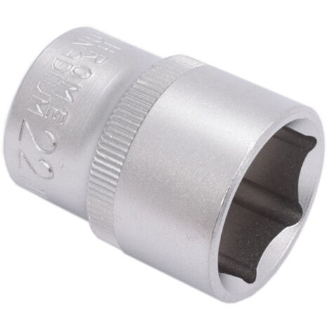 Set 16 Bussole Lunghe Per Viti 12/Esagonali - 8-24 Mm, Attacco 1/2, Acciaio Cromo Vanadio