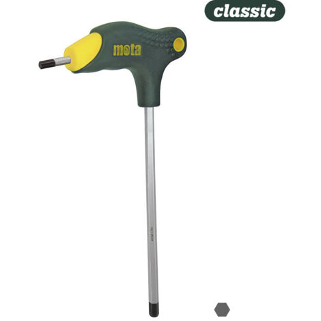 Chiave a brugola standard professionale in acciaio al cromo vanadio 14 mm