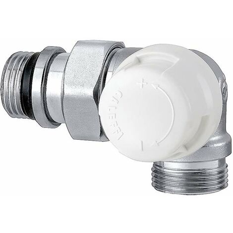 Eck-Rücklaufventil RECHTE Version 1/2" Gas x M23p1,5 Caleffi 226452  1/2" Eckform