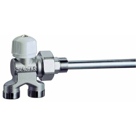 Handventil verchromt für Einrohr-Installationen FAR 1451  1/2"