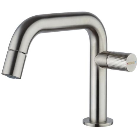 Delta Faucet Badezimmerarmatur In Gebürstetem Nickel – Einhebel, Einloch-Montage Mit Pop-Up-Ablauf (Modell 567LF-SSPP)