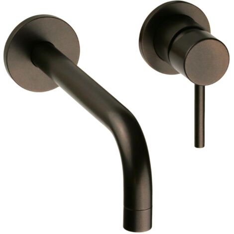 Runder Wand-Waschtischmischer in Metallic-Braun Pollini Jessy Color MXLIMCMMCA5 Metallisches Braun (1/5)