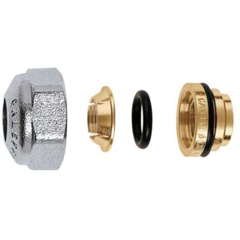 Mechanisches Fitting für Kupferrohr mit O-Ring-Dichtung 23p.1,5 Ø14 Caleffi 437014 23 S.1.5 - Ø 14