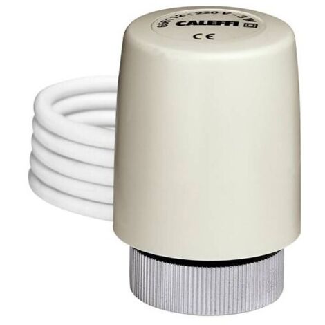 Elektrothermische Steuerung mit-Hilfsmikroschalter Caleffi 656112-656114 230V