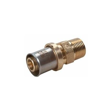 Gerade Pressverschraubung mit Außengewinde Giacomini RM107 1/2" x (16 x 2)