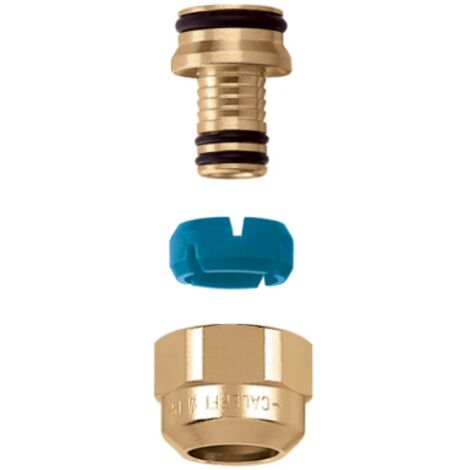 Fitting für Verbundrohre DARCAL Caleffi 6790-6791 23 p.1,5 - Ø 14x2 - Messing
