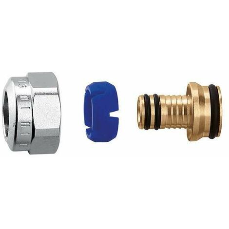 Fitting für Verbundrohre DARCAL Caleffi 6790-6791 Chrom - 23 p.1,5 - Ø 16x2,25