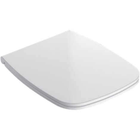 Abnehmbarer Duroplast-Toilettensitz 46,37,5 Globo Daily DAR19BI-DAR20BI  Verlangsamte - Weiß - Globo BI
