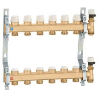 Verteilergruppe mit Absperr- und Vorregulierventilen Caleffi 662 3
