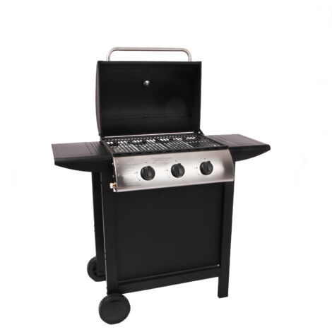 Barbecue Gaz LOFOTEN 4 Brûleurs - Puissant & Complet - Idéal Jardin