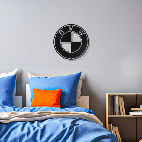 Décoration Murale Métal Porsche 911 - Design Voiture Course 24x116cm | Cadeau Homme Déco Garage