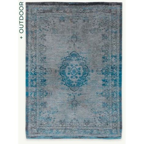 Design médaillon - Tapis médaillon Fading World - Gris Turquoise - 170 x 240 CM (1/5)