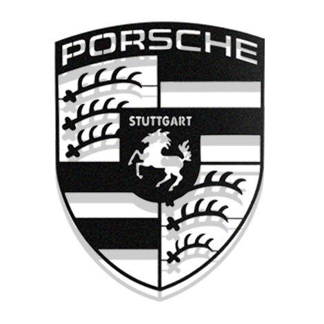 DÉCORATION MURALE EN MÉTAL - Logo de voiture - Marque emblématique allemande