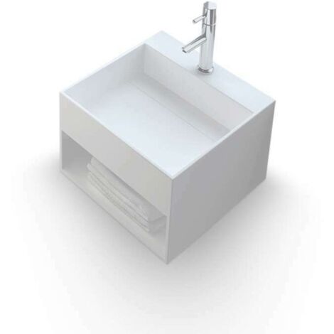 KARAE - LAVE-MAINS CARRé SUSPENDU - Lave-mains