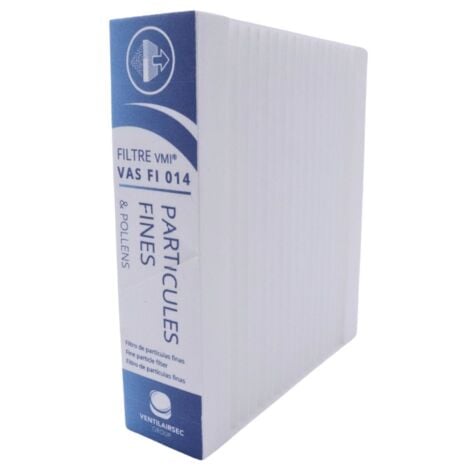 Filtre Officiel VMI - Lot De 2 Filtres Particules Fines Pour Vmi Purevent Purification Dair Interieur Jetable 86437609