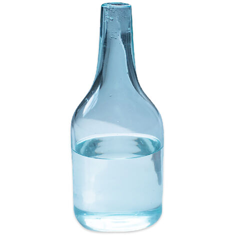 CLEAR - Carafe en Verre Soufflé - 30cm - Design Élégant et Transparent - Entretien Facile à la Main (1/2)
