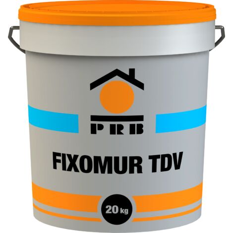 Colle murale prête à l’emploi 20kg – Pour toiles de verre et revêtements légers – Application facile sans projection – Fongicide inclus – PRB