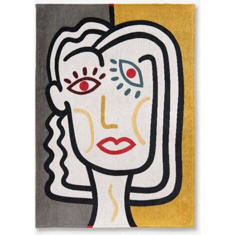 Dora design - Tapis Gallery art face - Dorado - 200 x 280 CM (1/5)