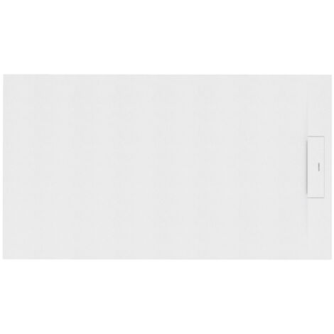 SIENA - Receveur de douche 150x80cm Blanc - Antidérapant - Résistant & design - Disponible en plusieurs dimensions et coloris (1/2)