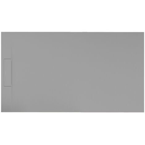 SIENA - Receveur de douche 180x80cm Gris - Antidérapant - Résistant & design - Disponible en plusieurs dimensions et coloris (1/2)