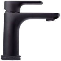 Mitigeur bas en laiton noir mat pour vasque - Lowy