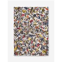 Graffito design - Tapis abstrait Gallery art - Street Graph - 140 x 200 CM