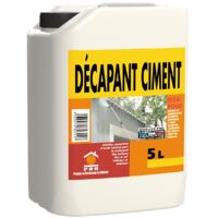 Décapant ciment 5L – Nettoyant puissant pour traces de ciment et mortier – Formule efficace pour surfaces intérieures et extérieures – PRB