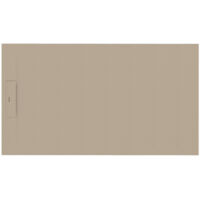 SIENA - Receveur de douche 140x90cm Crème - Antidérapant - Résistant & design - Disponible en plusieurs dimensions et coloris