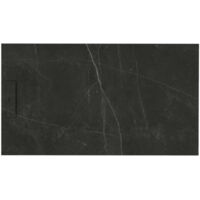 SIENA - Receveur de douche 190x70cm Marquina - Antidérapant - Résistant & design - Disponible en plusieurs dimensions et coloris