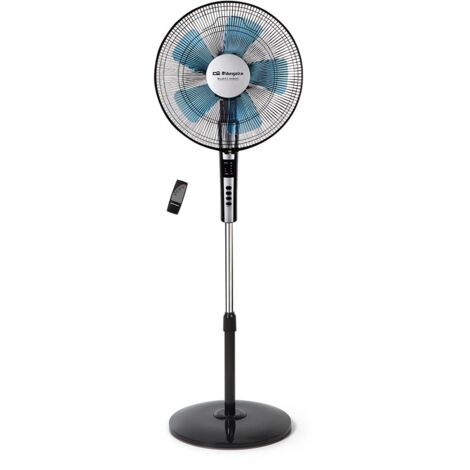 Orbegozo ventilador de pie SF 0640, 3 velocidades + silent, 40 cm diámetro, 65 W