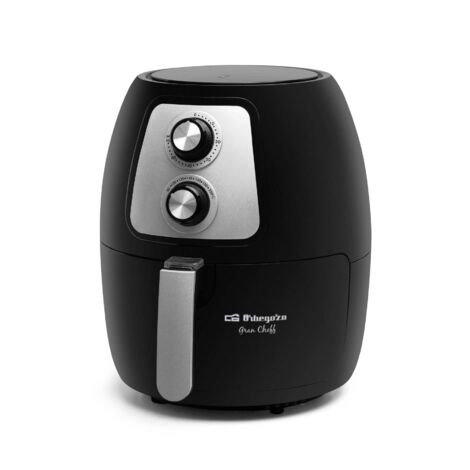 Freidora de Aire 4L ORBEGOZO FDR 60 4L   1500W, REF 17822, Negro