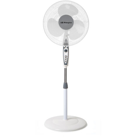 Ventilador Pie 40CM 50W Orbegozo SF0147 Blanco