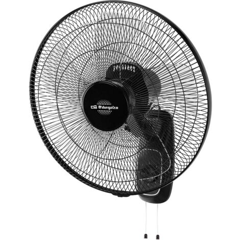 Orbegozo ventilador de pared WF 0147, 3 velocidades, oscilante, cabezal inclinable, 45 cm diámetro, 60 W