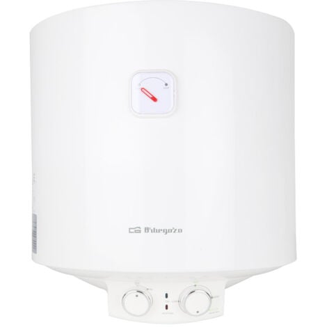 Orbegozo termo electrico TRM 17, 15 litros capacidad, termostato exterior, ajuste ECO, válvula de seguridad, protección contra sobrecalentamiento, bajo consumo,1500W